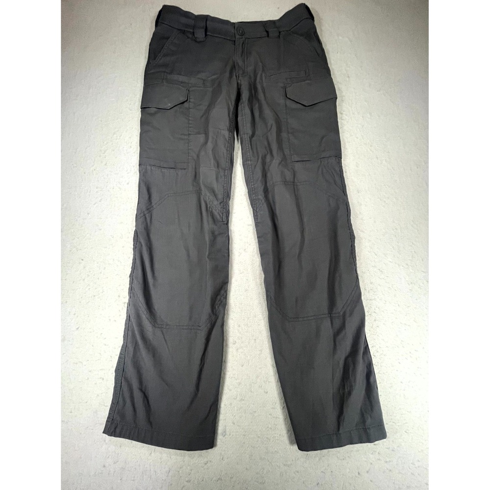 First Tactical Cargo V2 Tactical Pants Women 8 Gray Ripstop Outdoor Straight Leg